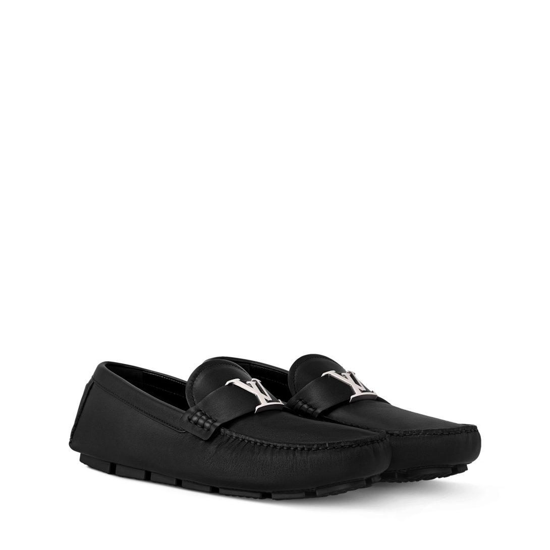 LOUIS VUITTON 黒 N40000 LV Monza Moccasins - Luxury Black | LOUIS VUITTON
